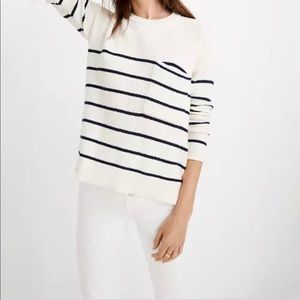 Madewell Thompson Pullover in Stripe